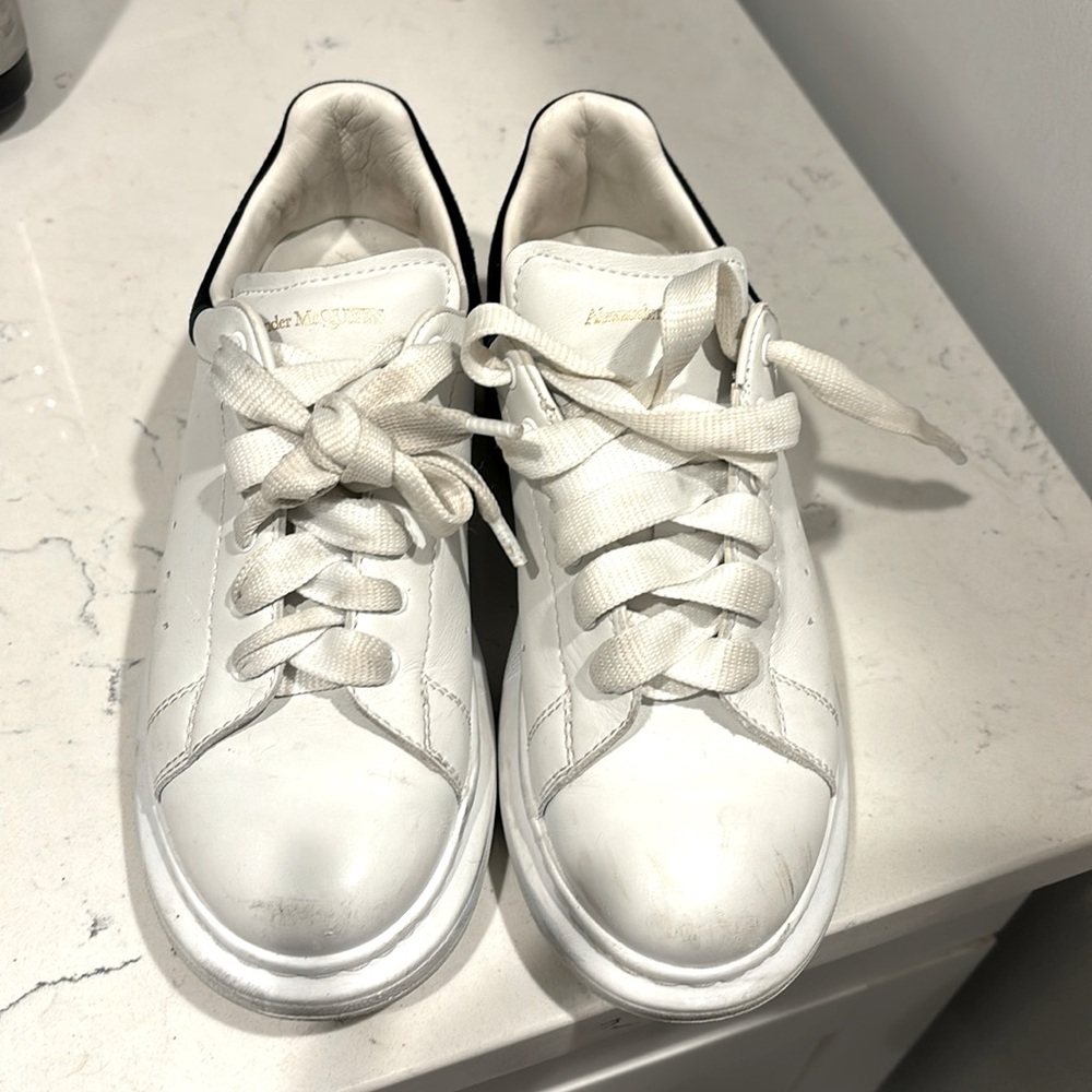 Alexander McQueen white sneakers